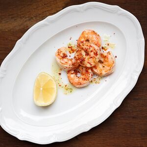 Креветки гриль