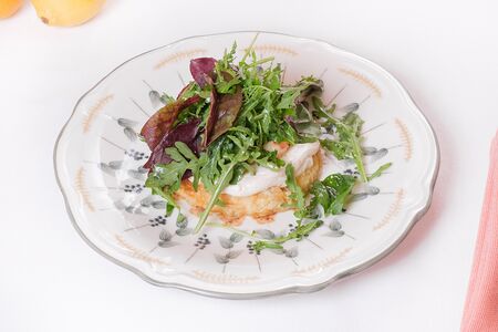 Фритата с креветками 