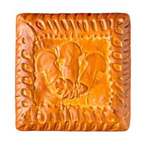 Пирог с курой и грибами