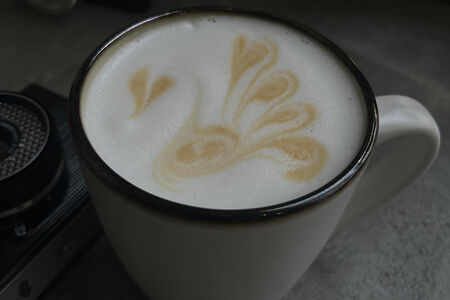 Раф малиновая выпечка