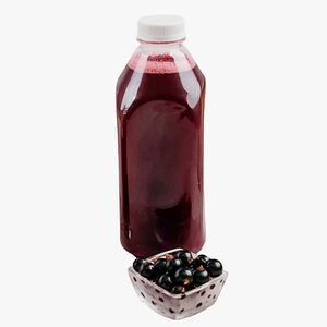 Морс из клюквы и черной смородины