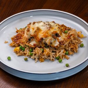 Филе куриное с беконом и грибами
