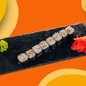 Классический ролл с угрем