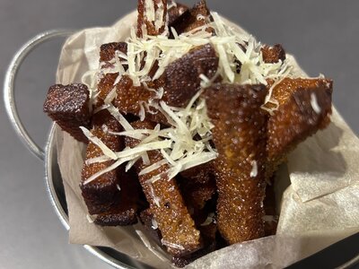 Гренки чесночные 