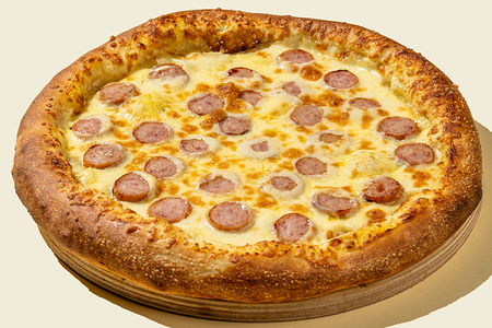 (аг) Пицца Луна с сосисками