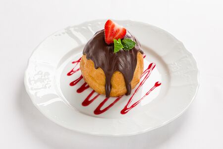 Ромовая баба с цукатами