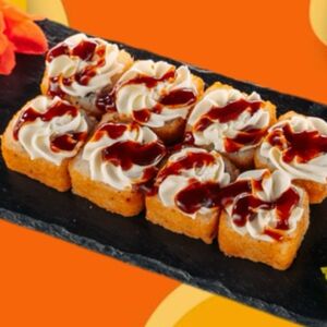 Жареный ролл Ким чи