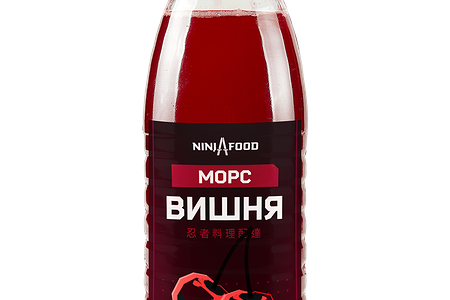 Морс вишневый собственного приготовления