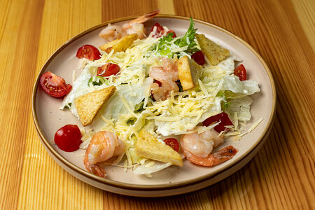 Цезарь с креветками