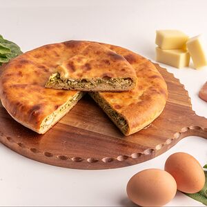 Курица и шпинат