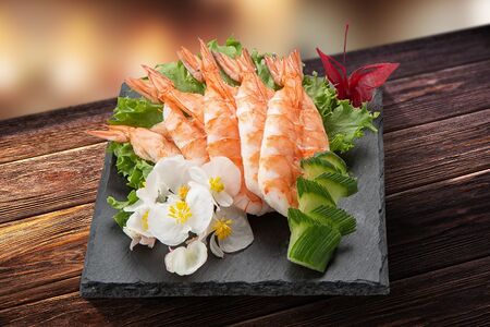 Сашими креветка