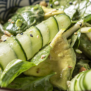 Зеленый салат