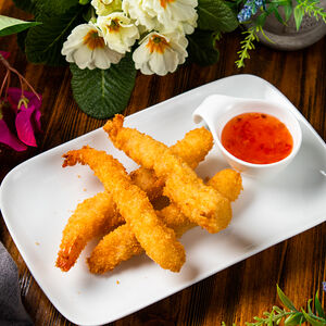 Креветки темпура