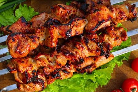 Шашлык из грудки индейки