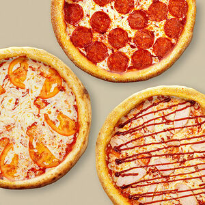 Сет из 3 пицц на выбор 30 см