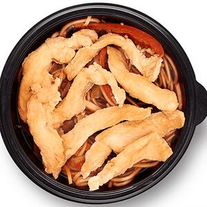 Лапша удон с курицей 