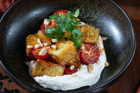 Салат с баклажанами