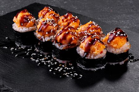 Запеченная Филадельфия с крабом