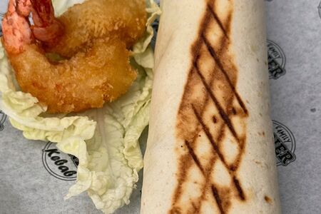 Тортилья с креветками