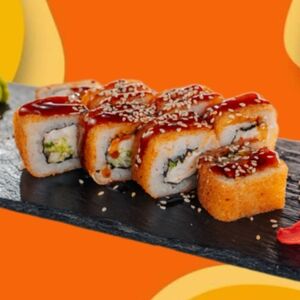 Жареный с креветкой