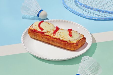 Брускетта с пепперони