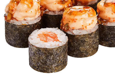 Запеченный Маки с лососем