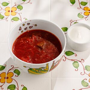 Борщ с говядиной