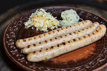 Колбаски гриль Баварские