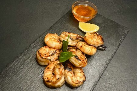 Креветки тигровые с соусом сладкий Чили Ветер в голове