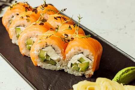 Филадельфия с лососем