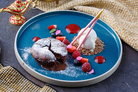 Шоколадный Фондан