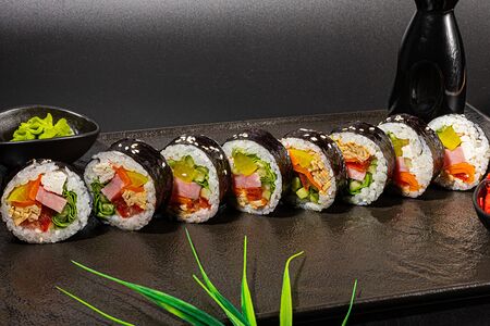 Кимпаб с крабом