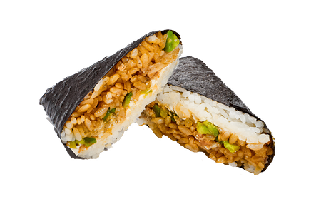 Онигири с угрем