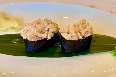 Гункан Креветка спайси