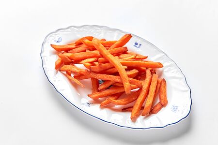 Батат фри с сыром сулугуни