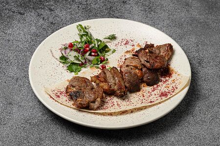 Шашлык из бараньих яблочек