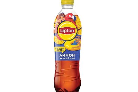 Напиток Lipton Чёрный чай Лимон