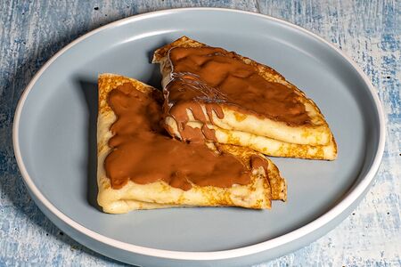 Блины с бельгийским шоколадом