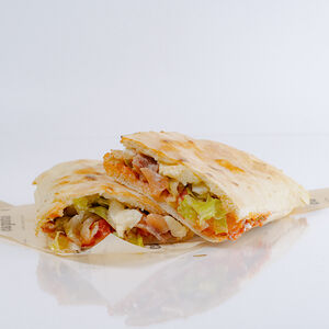 Сэндвич с семгой из печи