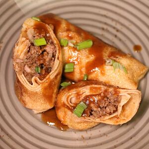 Блины с мясом