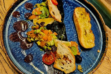 Лососевая мозаика