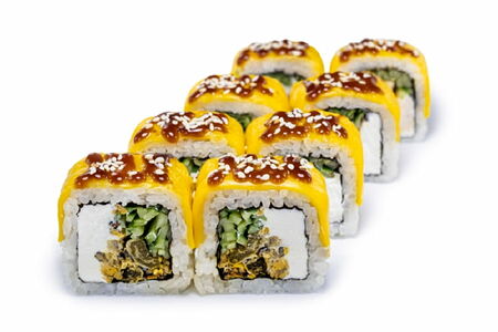 Запечённый ролл Юми с мидиями