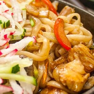 Вок с овощами