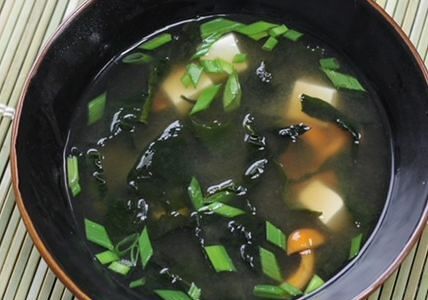 Мисо суп с креветками