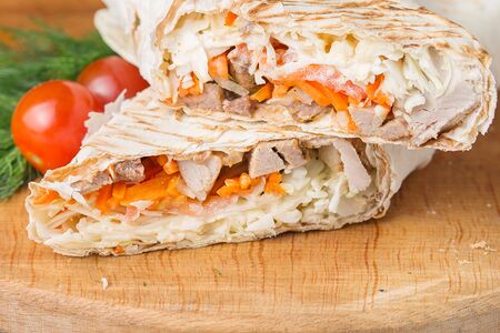 Шаурма Гигант со свининой 