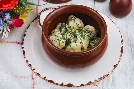 Пельмени из свинины и говядины