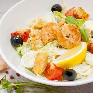 Цезарь с креветками