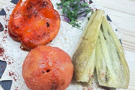 Овощи на мангале