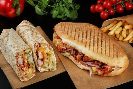 Фирменная шаурма Qutabs