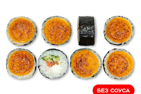 Запеченный острый с лососем